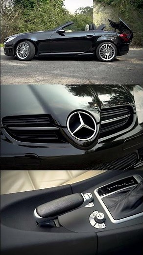 The V8 Mercedes SLK 55 AMG