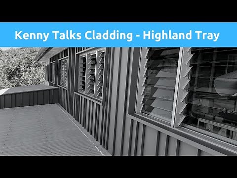 Colorbond® Steel® - Bespoke Highland Tray installation
