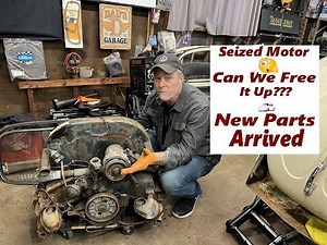 VW Beetle Seized Engine - Attempt to Break it Free - New Parts Arrived!