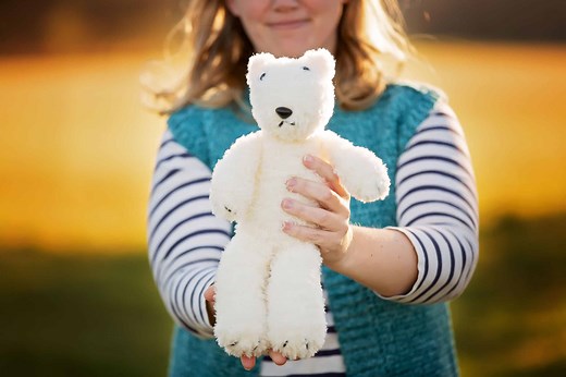 The Cutest Polar Bear Knitting Pattern
