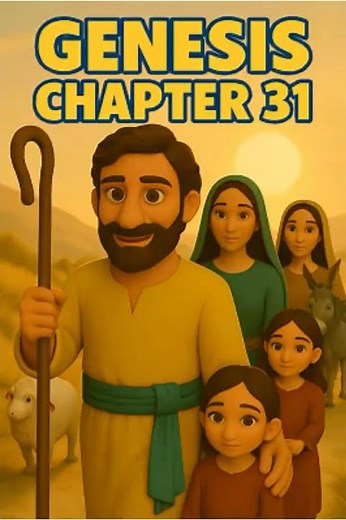 Why Did Jacob Secretly Flee From Laban? | Genesis 31 #genesis #bibleshorts #jacob #bibleforkids