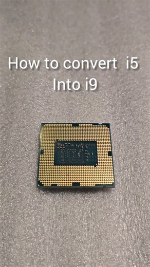 Paras Tech on Instagram: "How to upgrade core i5 to core i9 processor free upgrade Just need a drill machine #foryoupage #parastech #gaming #pc #fypシ #pakistan #cpu #upgrade"