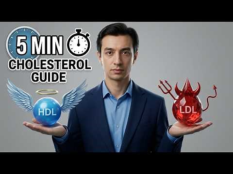 Cholesterol Explained in 5 Minutes ⏱️