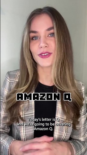 Q is for Amazon Q: a #generativeAI-powered assistant that you can use to understand, build, extend, and operate applications & workloads on #AWS. Link in Bio. 🔗 #cloudcomputing