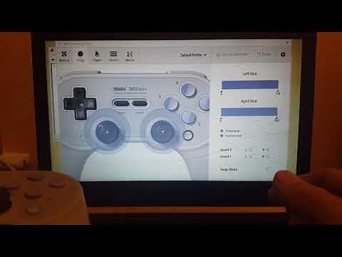 8BitDo SN30 pro+ controller PC connection & customize