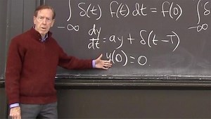 Differential Equations and Linear Algebra, 1.4e: Step Function and Delta Function