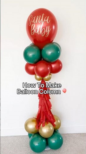 How to Make a Balloon Column with Tassels | Easy DIY Balloon Decor Tutorial 🎈