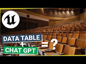 ChatGPT + DataTables in Unreal Engine