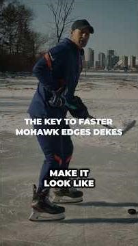 THE KEY TO FASTER MOHAWK EDGES DEKES #hockeycoaching #hockeytraining