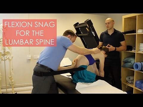 SNAG For Lumbar Spine Flexion