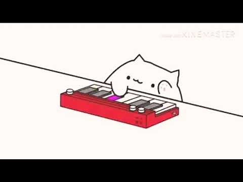 Cat Plays Piano animated