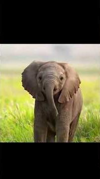 పుట్టిన క్షణానికే పోరాటం: చిన్న ఏనుగు జీవనయాత్ర