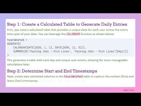 How to Find Earliest and Latest Timestamp Per Day in PowerBI Using DAX