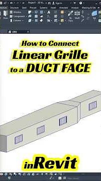 Revit Tips- Duct Grille | Revit MEP | HVAC#revitmep