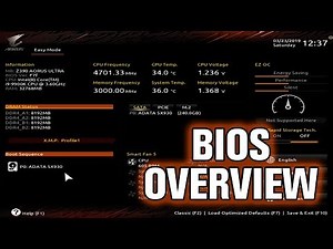 Gigabyte Z390 AORUS Ultra BIOS Overview