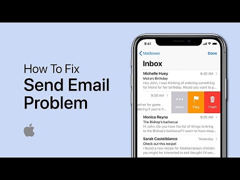 Unable to Send Email iPhone / iPad FIX