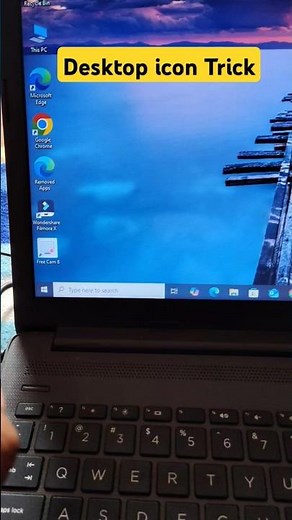 Desktop Icon Size Change Windows 11 | Desktop Icon Trick