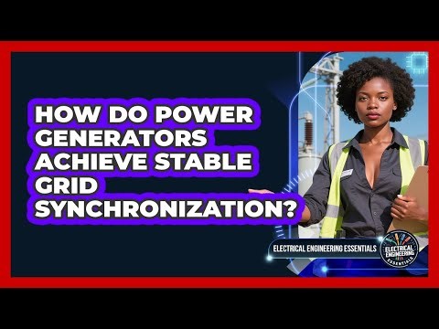 How Do Power Generators Achieve Stable Grid Synchronization? - Electrical Engineering Essentials