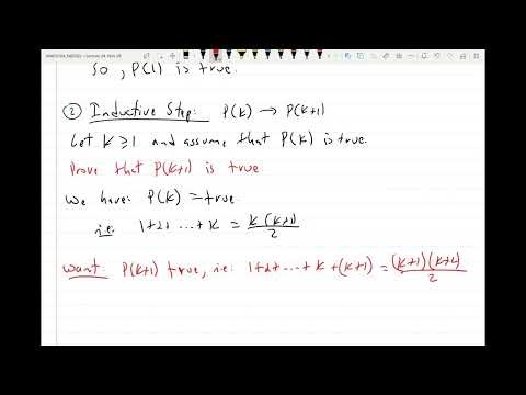 Mathematical Induction and Examples