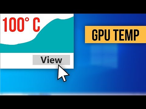 How to See GPU Temperature on Windows 10 (2 Ways)