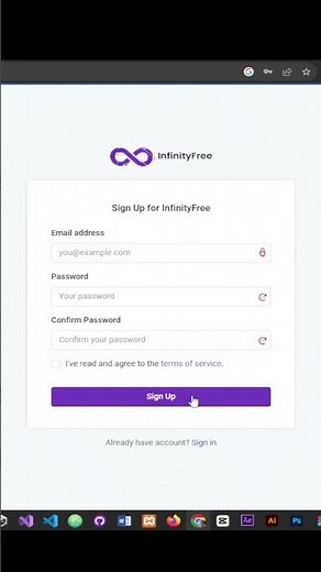 How To Create an Account On Infinity Hosting? | Infinity Free Hosting