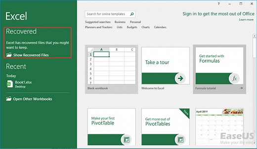 3 méthodes gratuites pour récupérer un fichier Excel non enregistré ou perdu