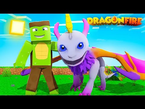 WE ACCIDENTALY FOUND A NEW DRAGON! - Minecraft DragonFire Official #49