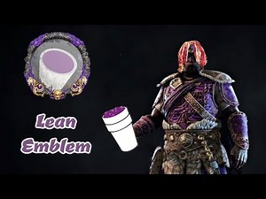 Lean Emblem Tutorial (For Honor)