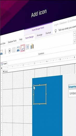 Login Form Design in MS Access