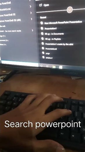 How to open PowerPoint???