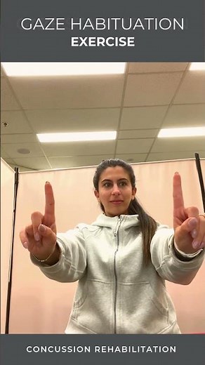 Gaze Habituation Exercise - Concussion Rehabilitation Exercises | Propel Physiotherapy