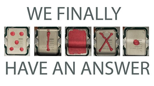 13K views · 42 reactions | We tested thermal paste application method...