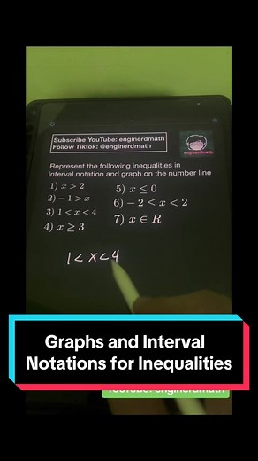 Understanding Graphs and Interval Notations in Algebra
