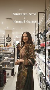 6.7K reactions · 15 shares | Festive season means every look must dazzle. Turn up the shine with the new Diwali collection, unveiled by Himanshi Khurana. Keep the festive glow going by sharing the shine with Gifts of Love by Shoppers Stop Shop now, in-store or on the app. #ShoppersStop #GiftsOfLove #Diwali | Shoppers Stop | Facebook