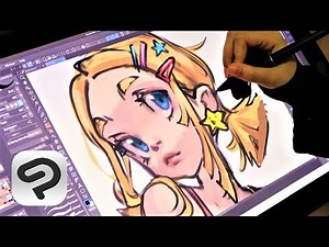 ☆ How I draw faces ☆ with Clip Studio