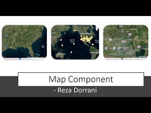 Power Apps Bing Map Component