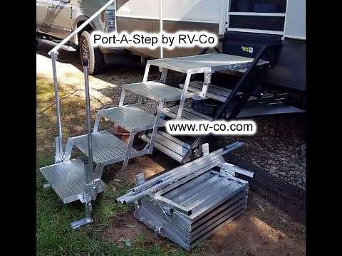 Portable steps by RV-Co