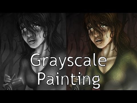 Painting Grayscale to Color in Photoshop