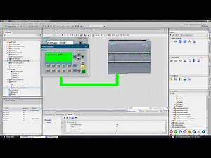 SIEMENS Basic panel: Monitor and control PLC mode