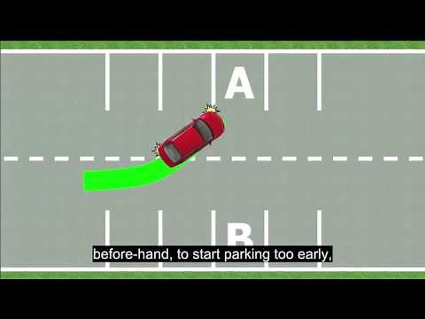 Perpendicular Parking - How to Park a Car in Parking Space