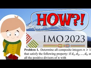 Olympiad Number Theory for Beginners - HOW to Solve IMO 2023 Problem 1