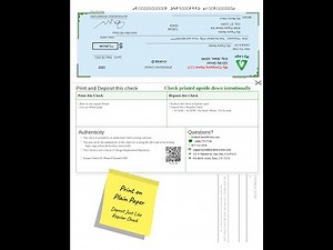 How To Print Check From Your Email