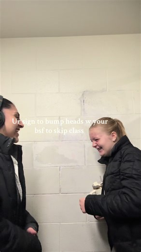 She made us go back to class ☹️ | bffs