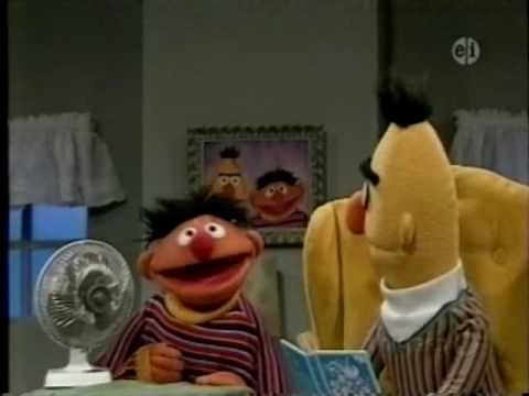 Sesame Street - Bert and Ernie read about air