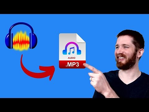 How to CONVERT Audacity Files to MP3, Export Audacity Recordings as MP3 Audio Files
