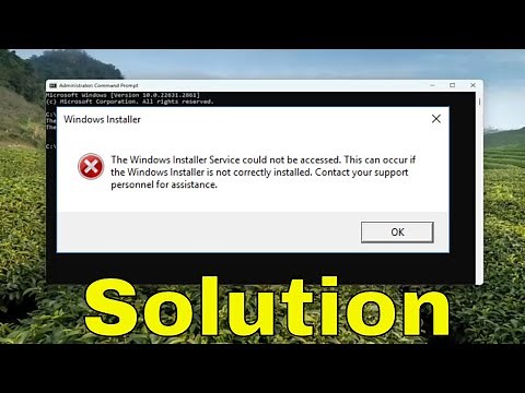 Fix: “Windows Installer Service Could Not Be Accessed” Error While Installing Application [Guide]