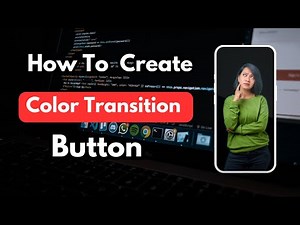 How to Create a Smooth Hover Effect Button with Color Transition in CSS | Interactive Button 👩‍💻