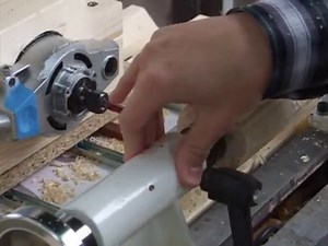 Homebuilt Router Copier Lathe