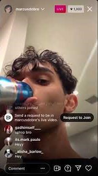 Marcus Dobre Instagram Live with Ivanita and Lucas 21/05/21