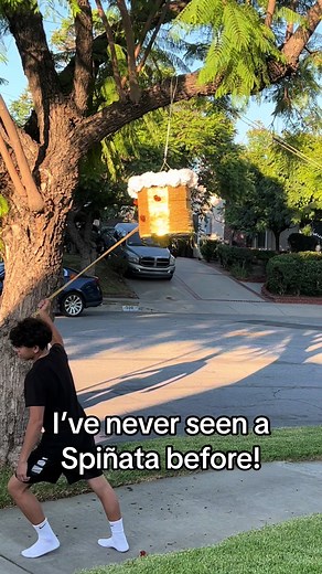 This is the new piñata - no injuries involved.